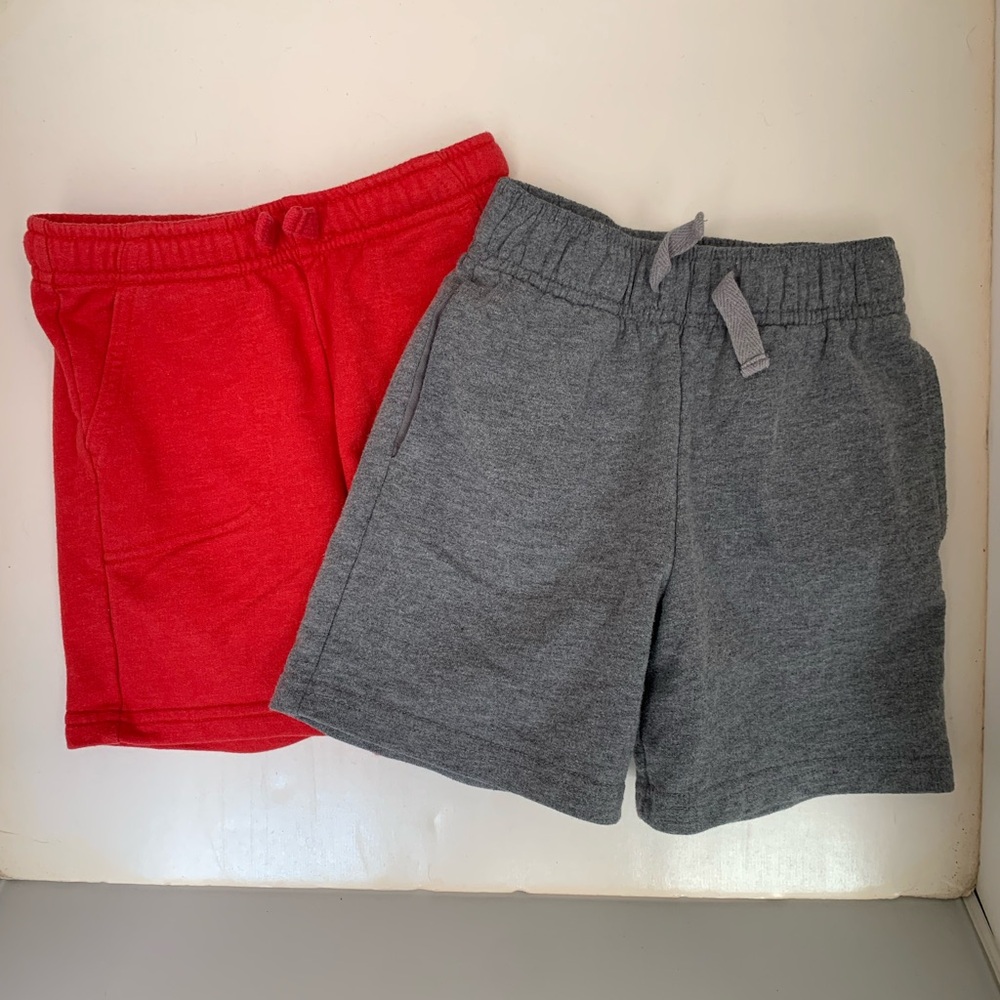 Cat & Jack and Circo Red and Gray Casual Shorts
